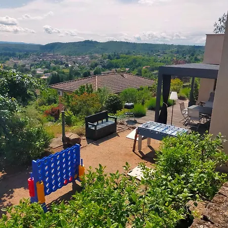 Dans Maison En Rez-de-chaussee Avec Piscine Holiday home *